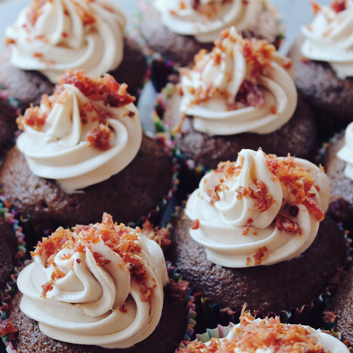 Chocolate Chorizo Mini Cupcakes recipe