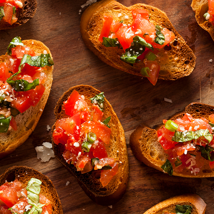 Chorizo Bruschetta Bites recipe