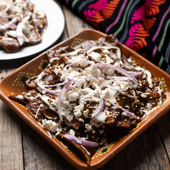 Mole Chilaquiles Recipe