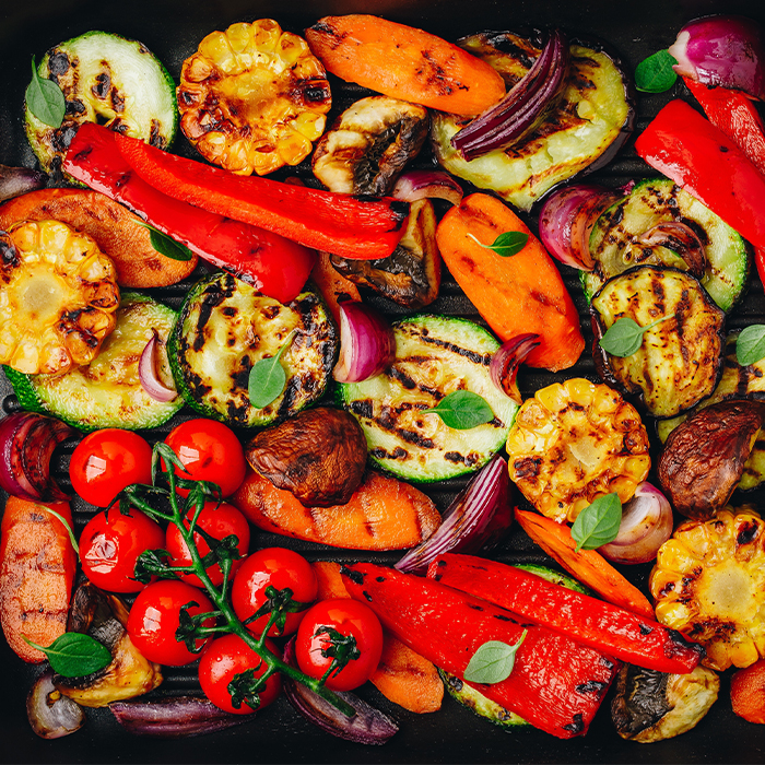 Pan Roasted Vegetables with Mole Recipe