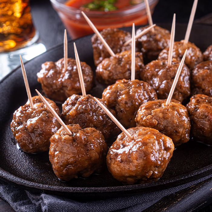 Chorizo Meatball Hors d’oeuvres recipe
