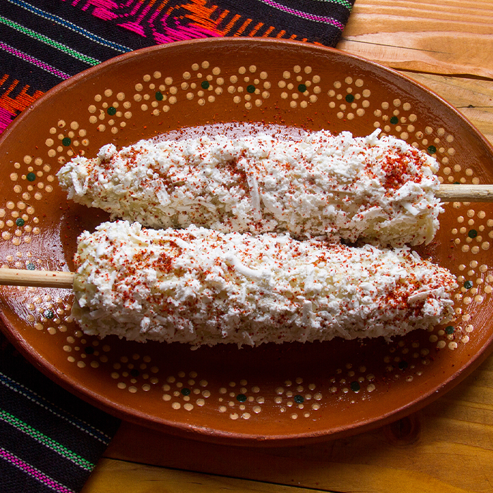 Street Elotes with Mole Seasoning recipe